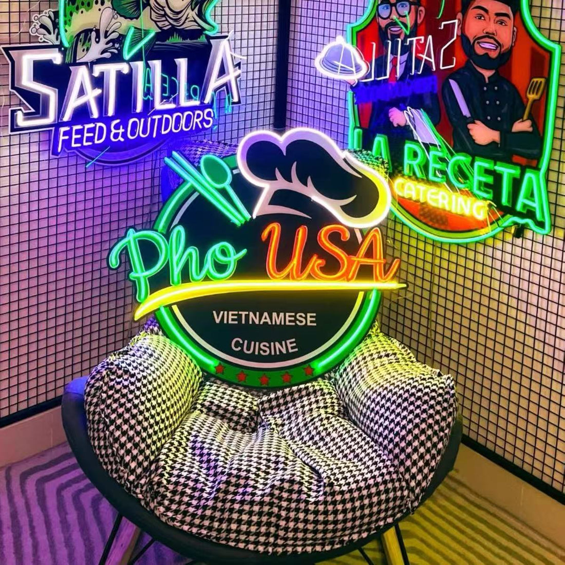 Eye-catching Spots In Your Business Place For A Neon Sign