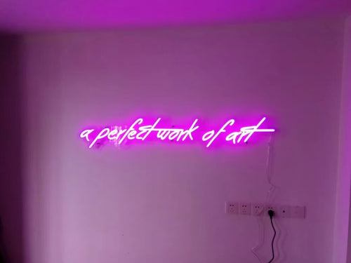 A Perfect Work of Art Sign