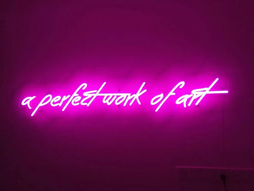 A Perfect Work of Art Sign