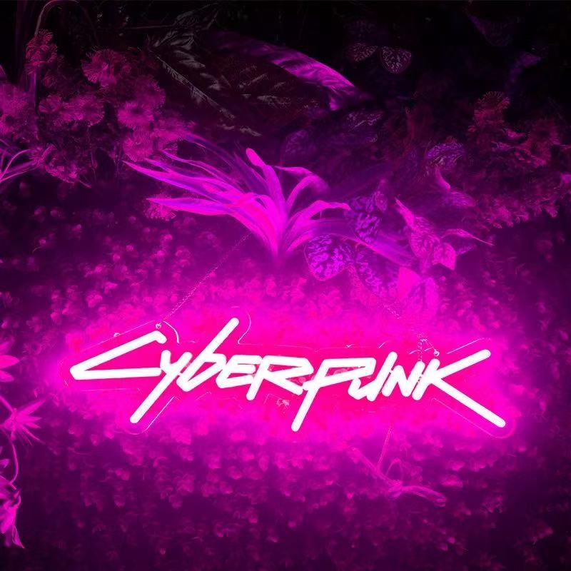 Cyberpunk sign