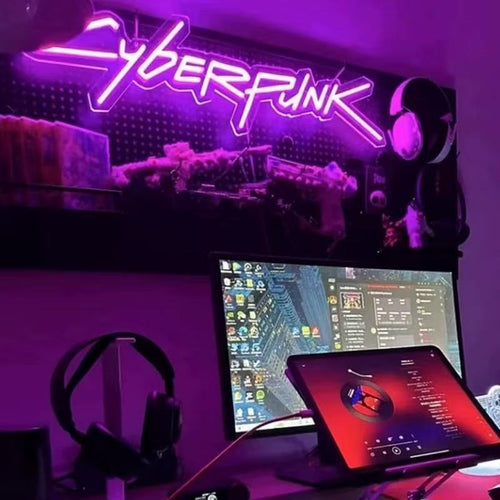 Cyberpunk sign