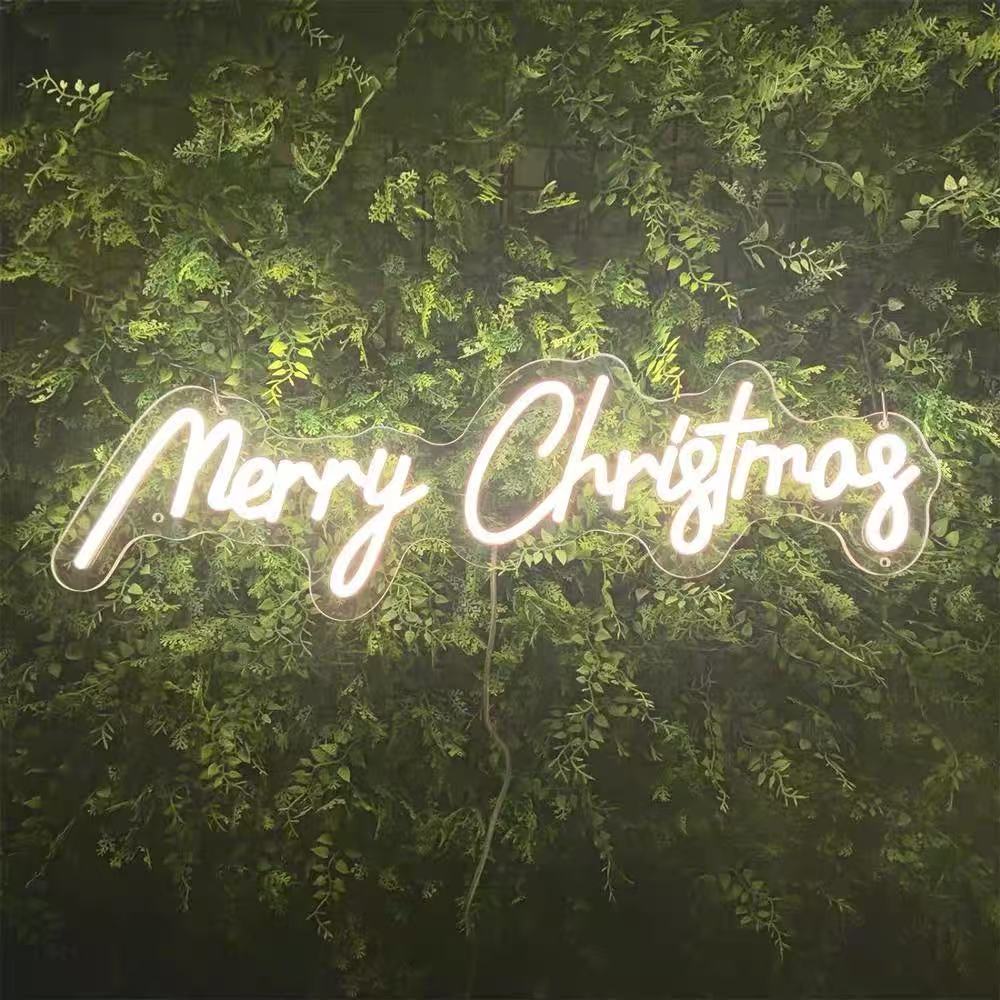 Merry Christmas Neon Sign