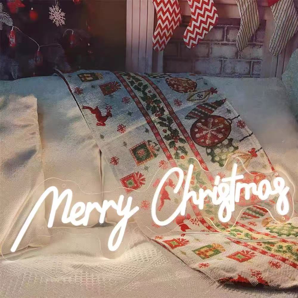 Merry Christmas Neon Sign
