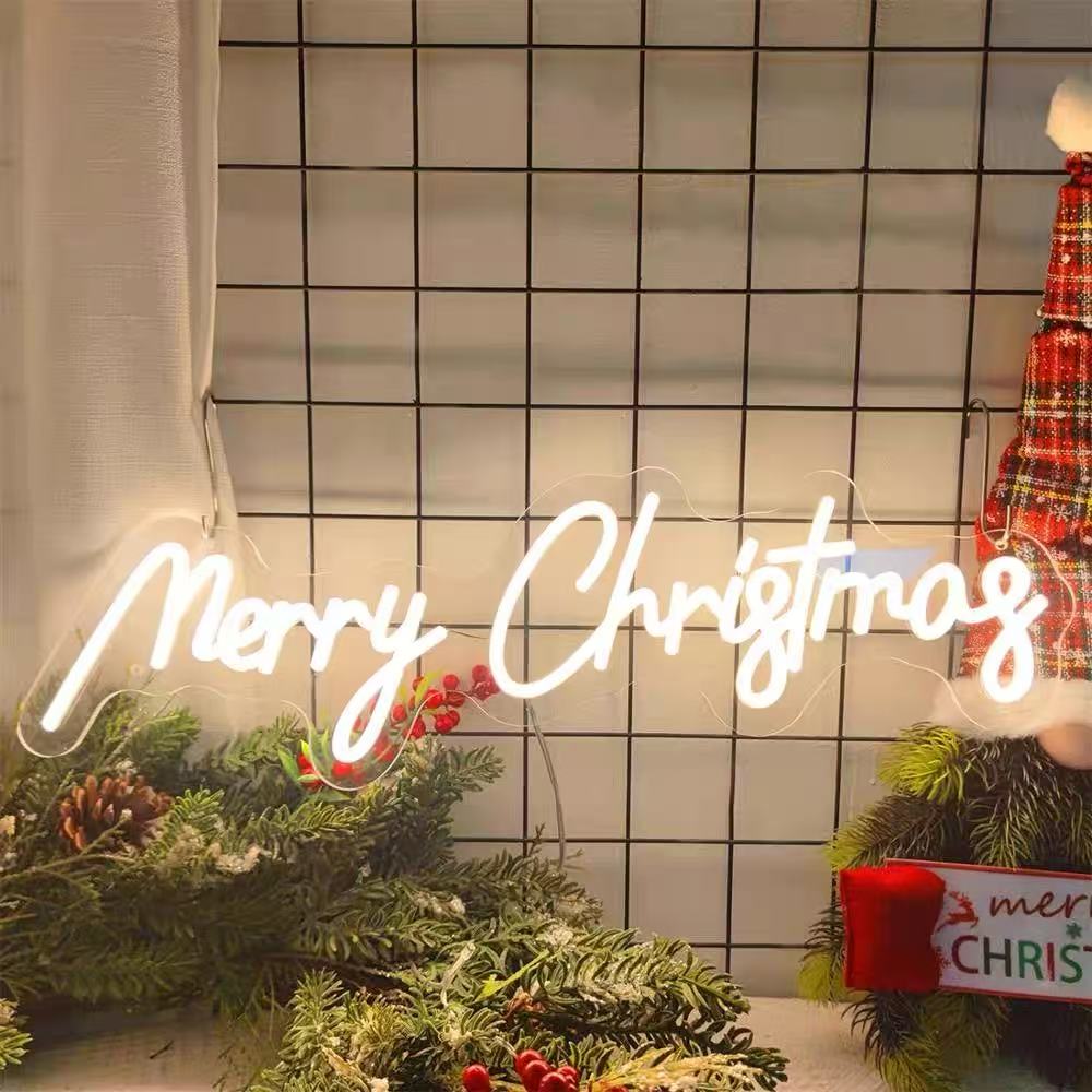 Merry Christmas Neon Sign